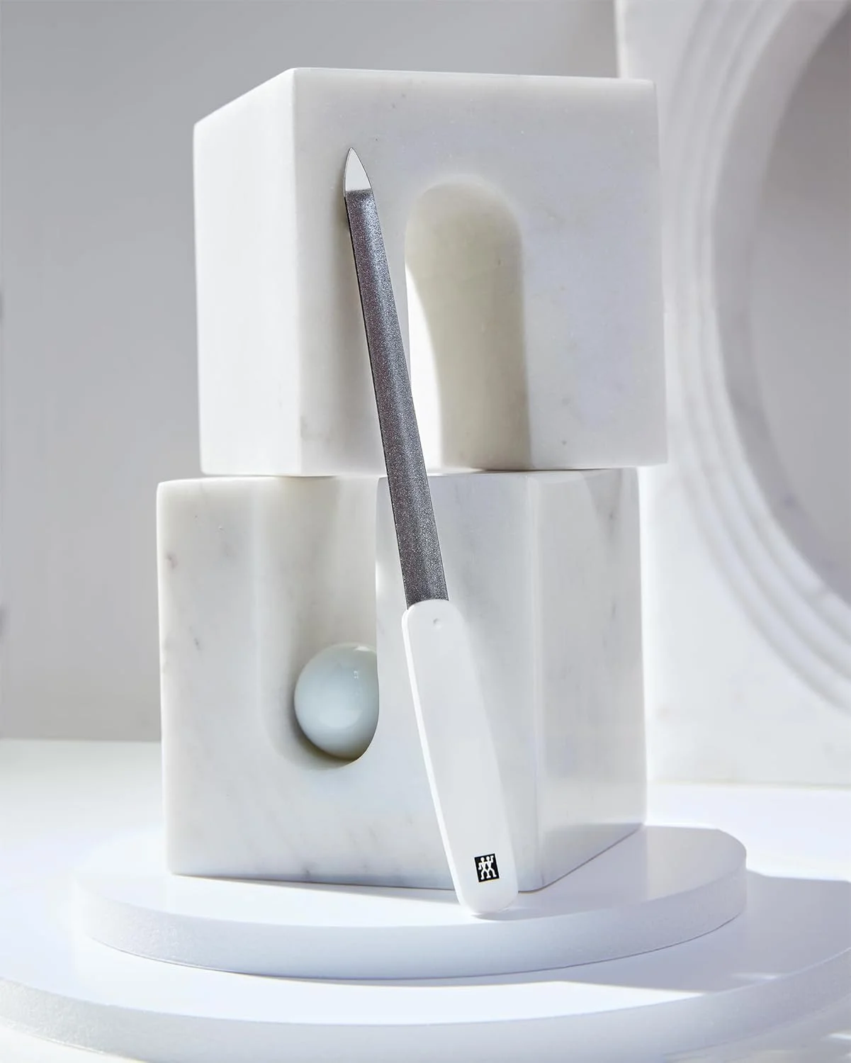 سوهان ناخن ZWILLING Saphir، تیغه سوهان حرفه ای با روکش با کیفیت بالا، صیقلی و دو طرفه، 160 میلی متر