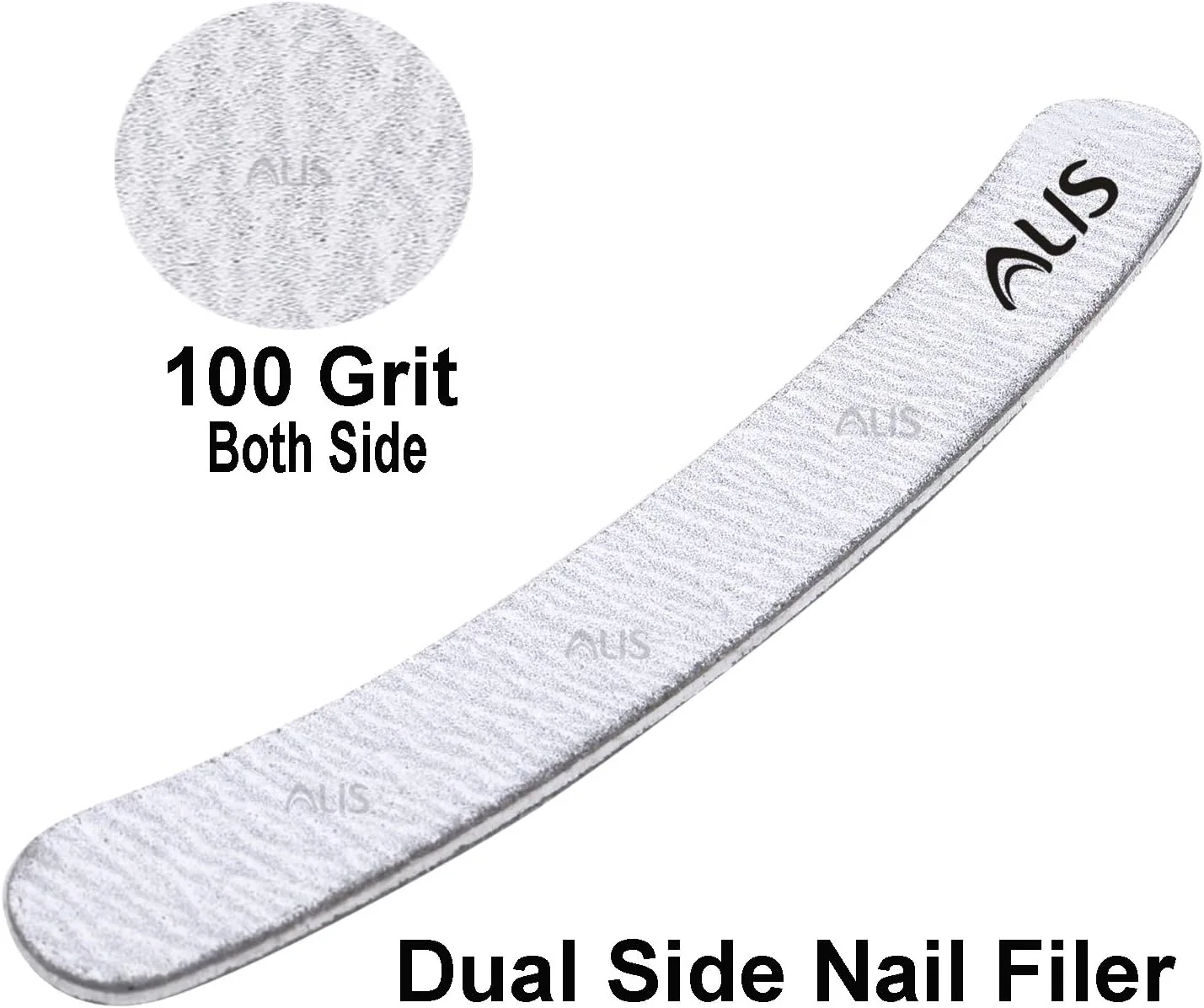 سوهان ناخن دو طرفه اِیمری برای مانیکور و پدیکور، سوهان سفید شکل دهنده ناخن (NB CVD 1 عدد)