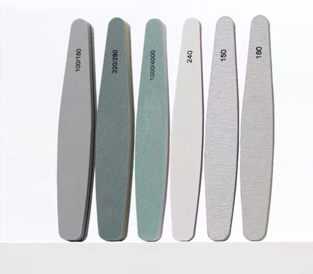 سوهان ناخن و بافر، 6 عدد سوهان و بافر ناخن برای ناخن های طبیعی، بافر ناخن و کیت براق کننده سوهان ناخن