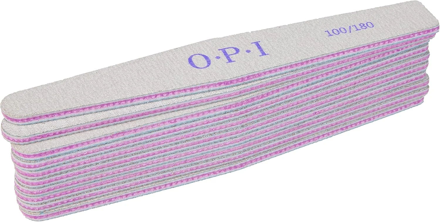 سوهان ناخن ARZER، ۱۰ عدد، ست سوهان ناخن حرفه ای، ست سوهان دو طرفه، ابزار مانیکور، ست سوهان ناخن ژلی برای مراقبت و حالت دادن به ناخن (دانه بندی ۱۰۰/۱۸۰)