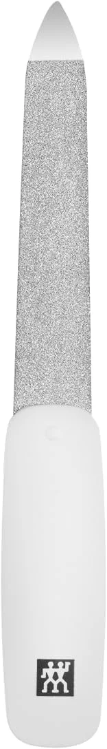 سوهان ناخن یاقوت کبود Zwilling، تیغه سوهان حرفه ای با روکش، پرداخت شده و دو طرفه، 90 میلی متر