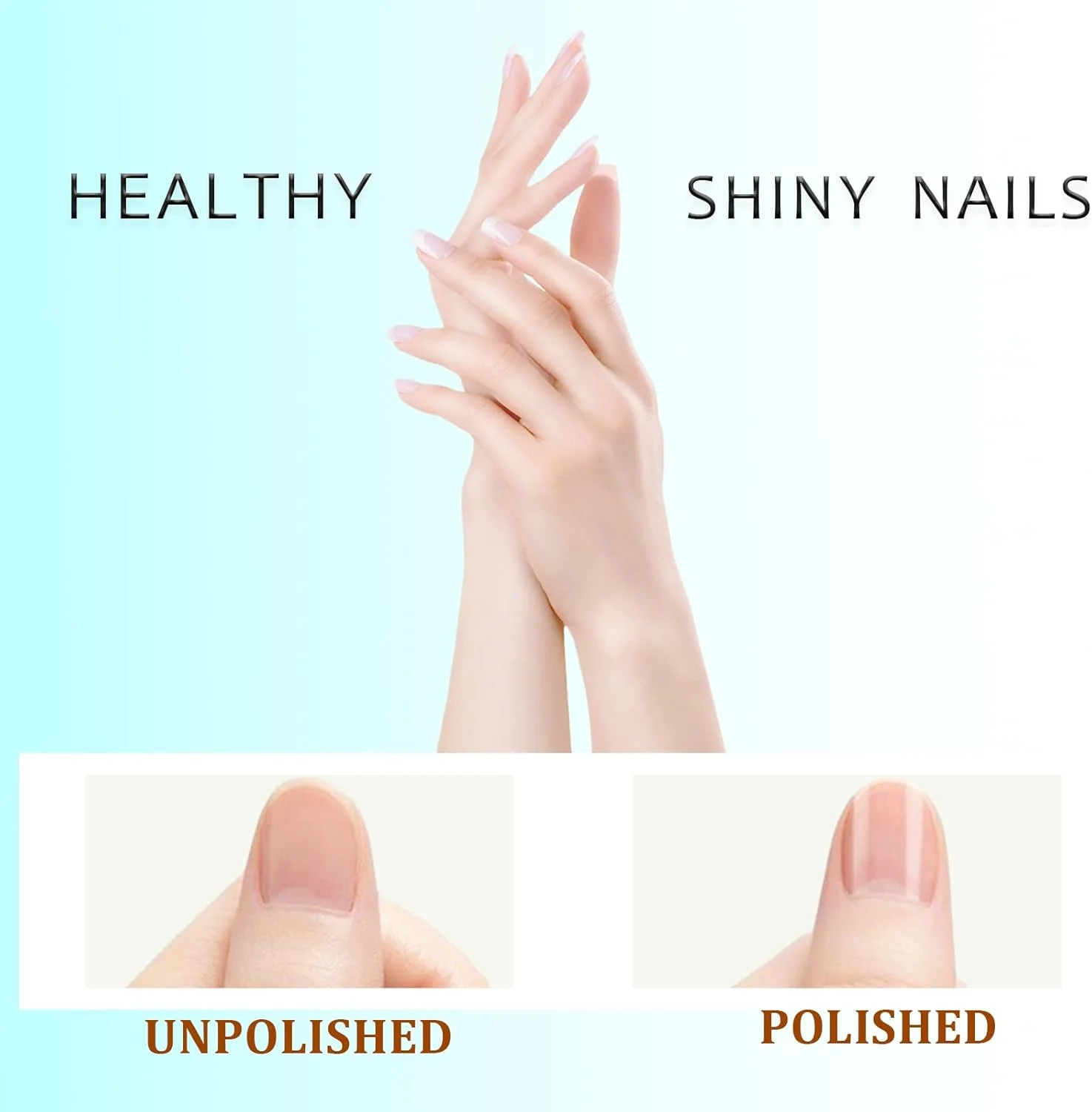 بلاک بافر ناخن 4 عددی (4 طرفه)، بلاک های بافر پولیش ناخن با درجه زبری 120/240/600/3000 برای ناخن های طبیعی و ناخن های اکریلیک، کیت براق کننده و صاف کننده پولیشر سوهان ناخن