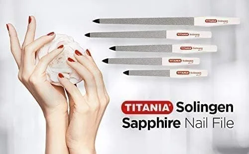 سوهان ناخن یاقوت کبود تیتانیا سولینگن 4 اینچ (تقریباً 10.5 سانتی متر) 1 عدد (1 x 31 گرم)