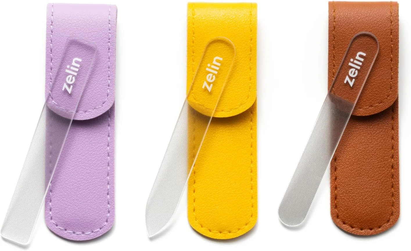 سوهان ناخن شیشه ای ممتاز زلین برای ناخن های طبیعی، سوهان ناخن کریستالی با جیب چرمی محافظ، سوهان ناخن شیشه ای برای ناخن های قوی تر و صاف تر سوهان ناخن شیشه ای ممتاز زلین برای ناخن های طبیعی، سوهان ناخن کریستالی با جیب چرمی محافظ، سوهان ناخن شیشه ای برای ناخن های قوی تر و صاف تر