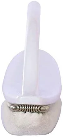 بافر ناخن چرمی ممتاز، بسته دو عددی، مناسب برای کرم پولیش ناخن، همراه با جعبه هدیه