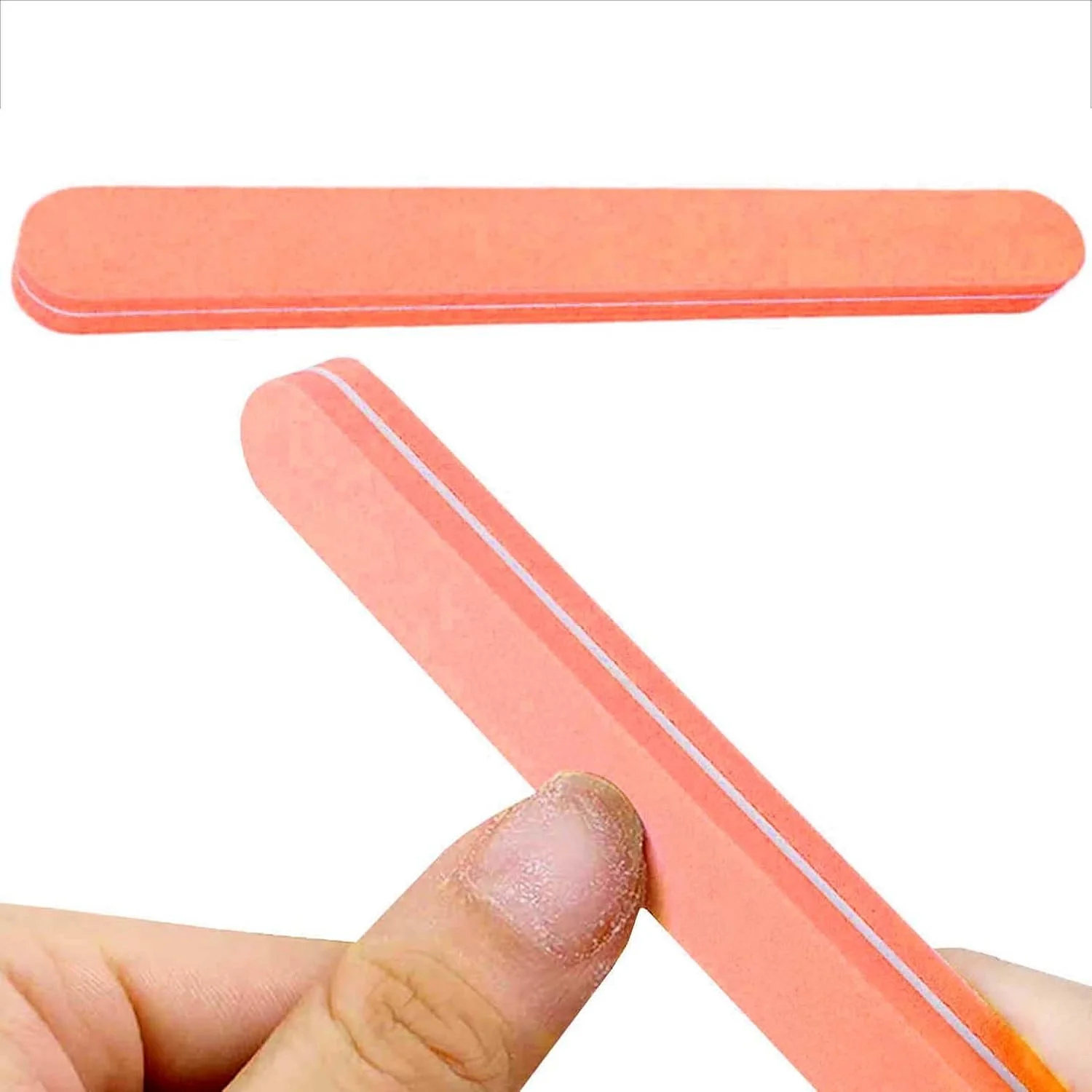 ست ۱۰ عددی بافر ناخن، سمباده ناخن با درجه زبری ۱۰۰/۱۸۰، ابزار طراحی ناخن، مناسب برای ناخن های اکریلیک، پرداخت و براق کننده ناخن، نارنجی، مناسب برای لاک ژل و ناخن طبیعی ست ۱۰ عددی بافر ناخن، سمباده ناخن با درجه زبری ۱۰۰/۱۸۰، ابزار طراحی ناخن، مناسب برای ناخن های اکریلیک، پرداخت و براق کننده ناخن، نارنجی، مناسب برای لاک ژل و ناخن طبیعی