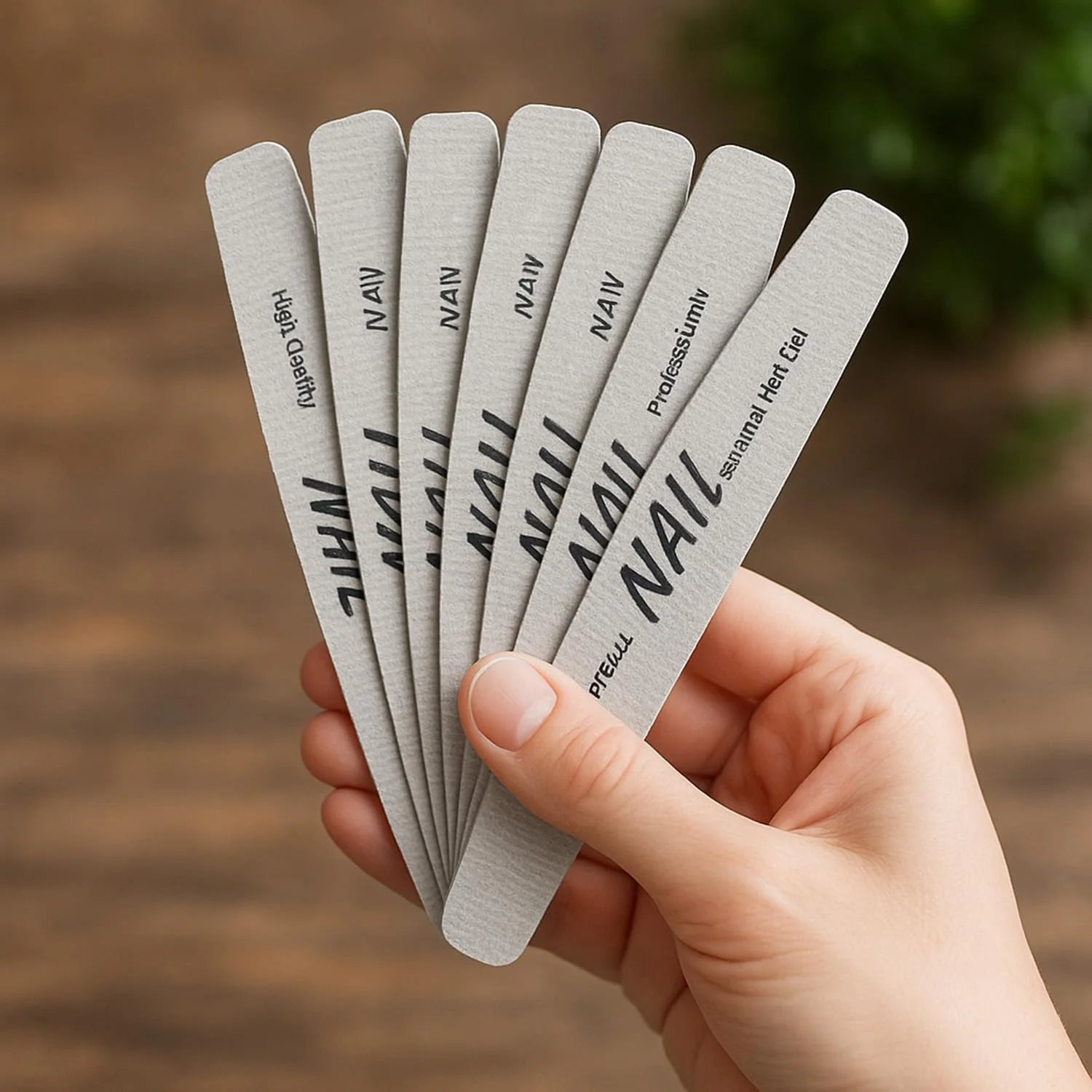 سوهان ناخن برای ناخن های طبیعی، ست 6 عددی سوهان ناخن دو طرفه الماس شکل با درجه زبری 100/180، لبه ملایم برای استفاده در منزل/سالن