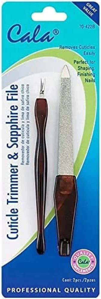 ست مانیکور کالا شامل گوشت گیر و سوهان ناخن یاقوت کبود مدل 70-422B