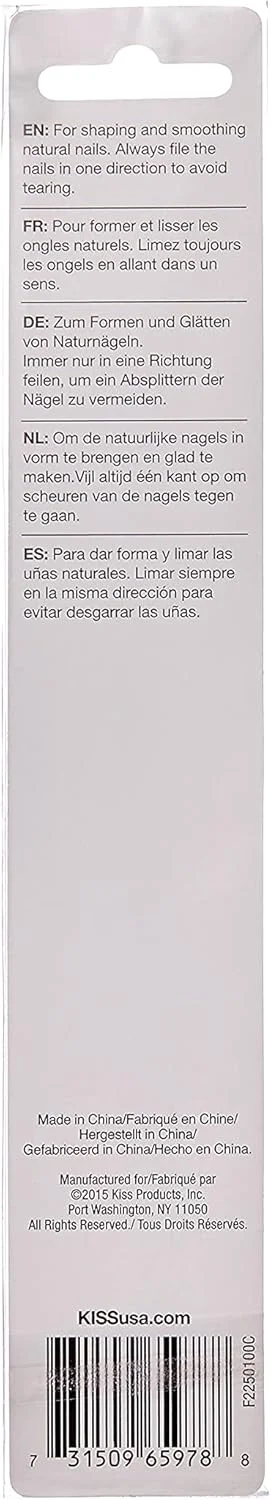 سوهان ناخن مقوایی KISS EMERY BOARDS F225