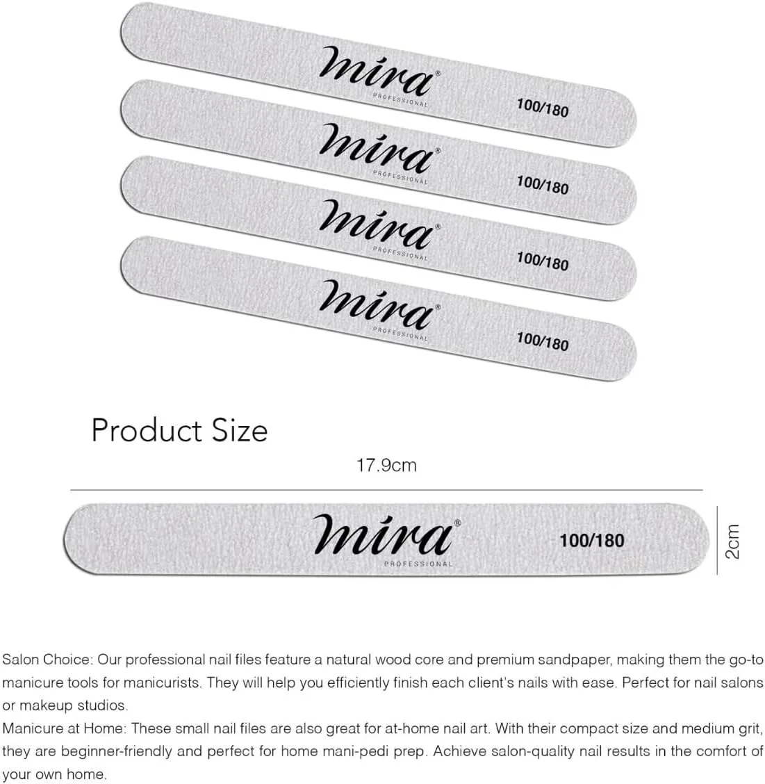 سوهان ناخن چوبی صاف 50 عددی 716 میرا پروفشنال سوهان ناخن چوبی صاف 50 عددی 716 میرا پروفشنال