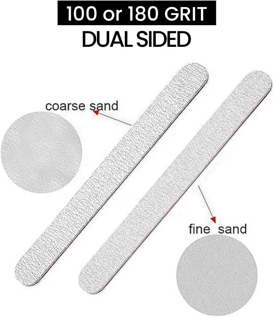 سوهان ناخن صاف حرفه ای 708 برای طراحی ناخن میرا، بسته 25 عددی سوهان ناخن صاف حرفه ای 708 برای طراحی ناخن میرا، بسته 25 عددی