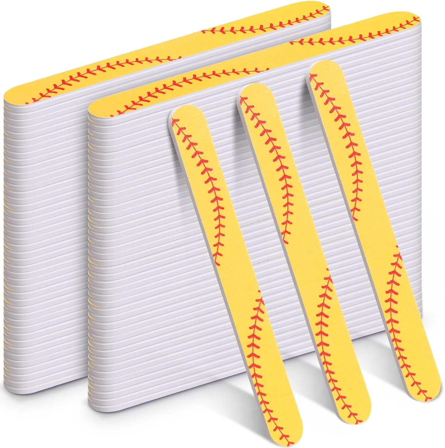 بسته 60 عددی سوهان ناخن طرح سافت بال، مناسب برای مهمانی ها، سوهان ناخن دو طرفه با درجه زبری 180، ابزار مانیکور، هدیه بیسبال برای تیم دختران و بازیکنان زن بسته 60 عددی سوهان ناخن طرح سافت بال، مناسب برای مهمانی ها، سوهان ناخن دو طرفه با درجه زبری 180، ابزار مانیکور، هدیه بیسبال برای تیم دختران و بازیکنان زن