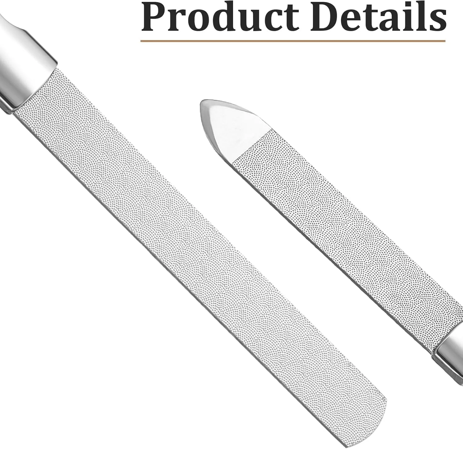 سوهان ناخن استیل ضد زنگ برای ناخن های ضخیم و نازک