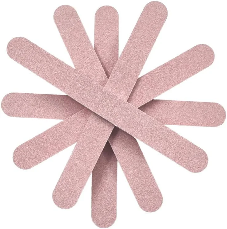 سوهان ناخن بسته 6 عددی - سوهان دو طرفه با درجه زبری دوگانه - ابزار بادوام برای استفاده شخصی و حرفه ای - 14.5 سانتی متر