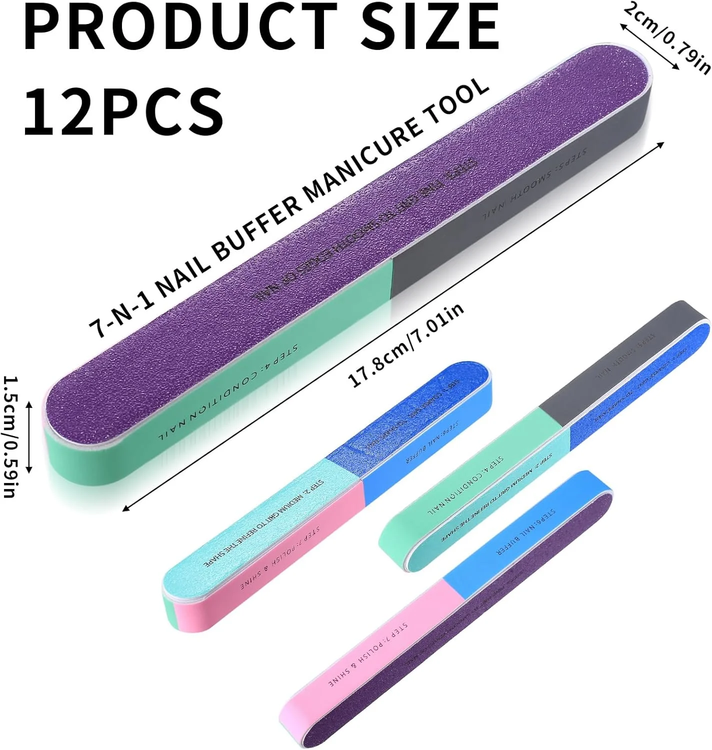 بسته 12 عددی سوهان ناخن، سوهان ناخن رنگی، مناسب برای ناخن های طبیعی، سوهان ناخن برای ناخن های ژلی، سوهان ناخن، پولیش ناخن برای ناخن های طبیعی، مانیکور، مراقبت از ناخن، سوهان ناخن بسته 12 عددی سوهان ناخن، سوهان ناخن رنگی، مناسب برای ناخن های طبیعی، سوهان ناخن برای ناخن های ژلی، سوهان ناخن، پولیش ناخن برای ناخن های طبیعی، مانیکور، مراقبت از ناخن، سوهان ناخن