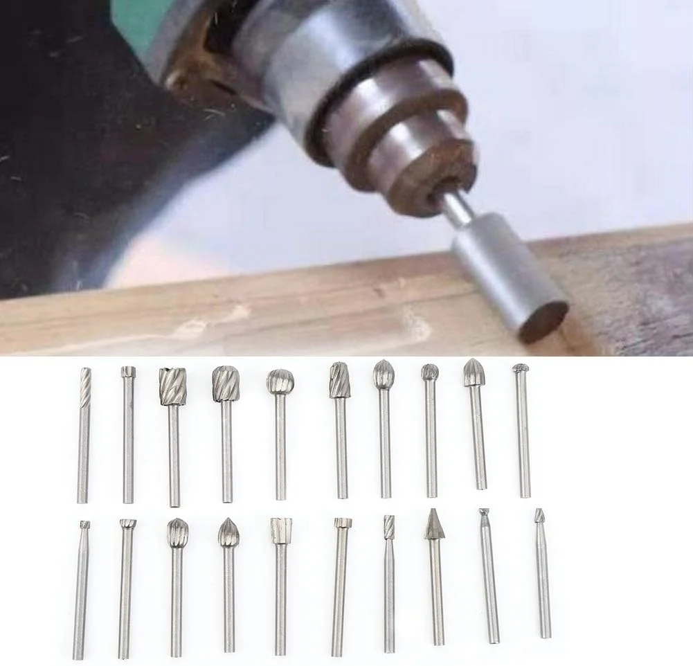 سوهان های چرخشی پرفراژ Fdit ابزار فولاد تندرو 20 عددی برای علاقه مندان به صنایع دستی