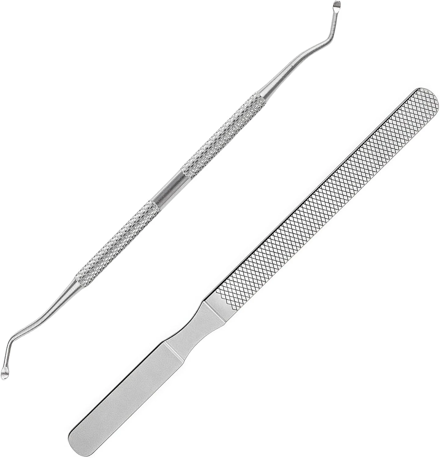 سوهان ناخن بلند برای ناخن های ضخیم، فرو رفته و قارچی به همراه ابزار دو طرفه – ابزار نهایی مانیکور و پدیکور برای مراقبت از ناخن آقایان و بانوان