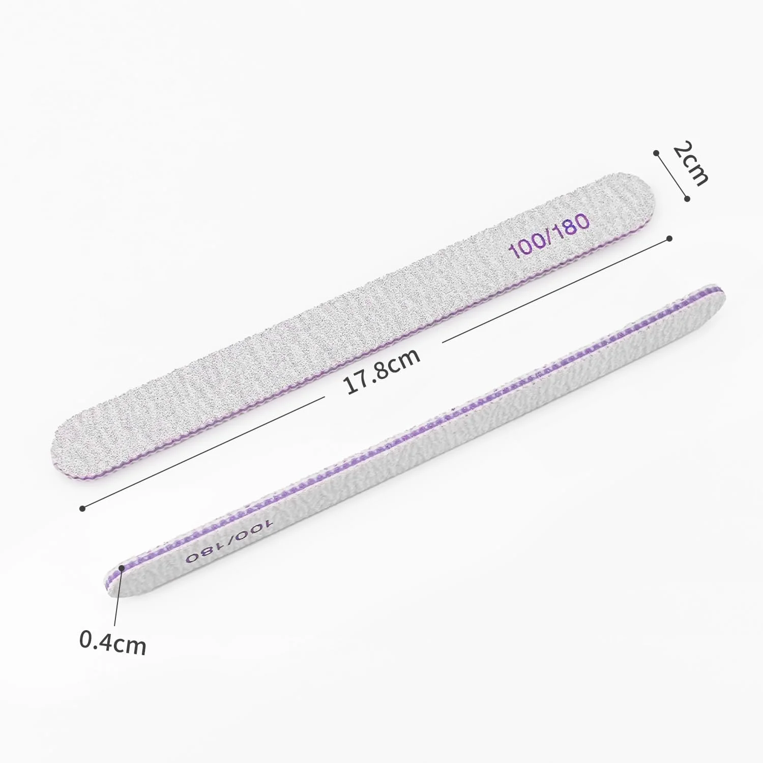 بسته 25 عددی سوهان ناخن، سوهان ناخن حرفه ای، دو طرفه، درجه زبری 100/180، برای انواع ناخن های ژلی مناسب برای سالن های آرایشی و منزل بسته 25 عددی سوهان ناخن، سوهان ناخن حرفه ای، دو طرفه، درجه زبری 100/180، برای انواع ناخن های ژلی مناسب برای سالن های آرایشی و منزل