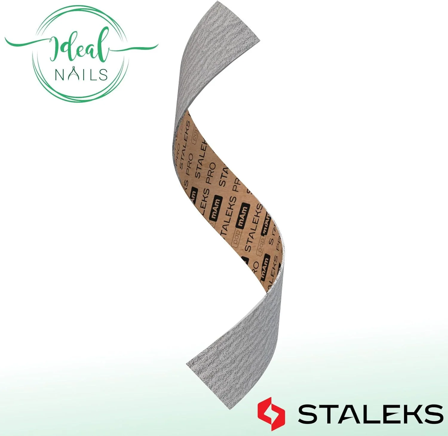 سوهان ناخن یکبار مصرف STALEKS PRO Smart 20 PapmAm (دانه بندی 150، 30 عدد) - روکش فوم نرم بدون چسب با اکسید آلومینیوم ملایم برای پرداخت ناخن مصنوعی