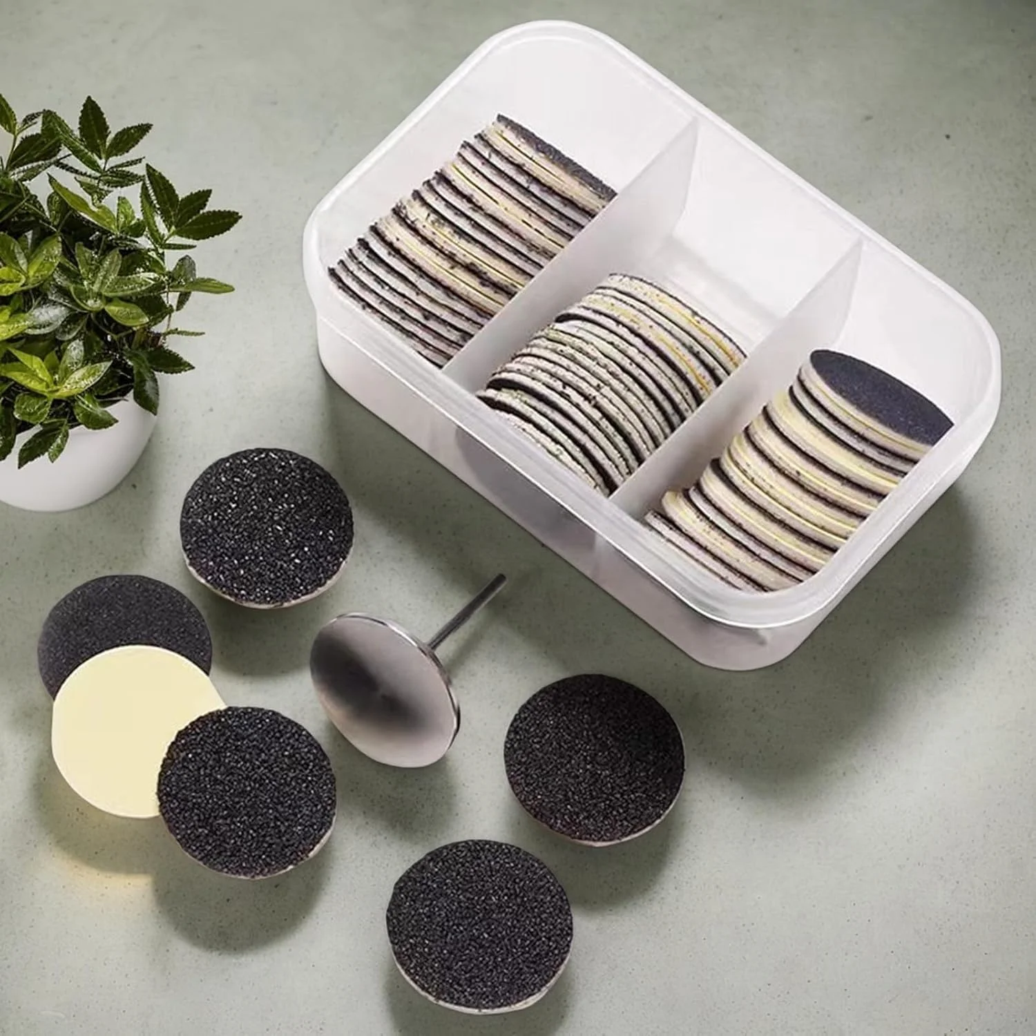 سوهان ناخن سگ - سوهان حرفه ای ناخن پا | ابزار مراقبت از دست و پا برای دوستان عروسی، مانیکور عروس، خانواده، سالمندان، پدیکور، اسپا، مسافرت منزل، کودکان