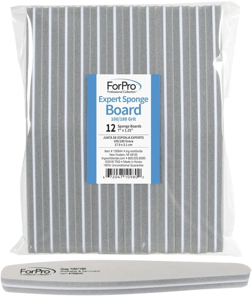 تخته سنباده اسفنجی حرفه ای ForPro، درجه زبری 100/180، دو طرفه، طول 17.78 سانتی متر، عرض 3.17 سانتی متر، بسته 12 عددی تخته سنباده اسفنجی حرفه ای ForPro، درجه زبری 100/180، دو طرفه، طول 17.78 سانتی متر، عرض 3.17 سانتی متر، بسته 12 عددی
