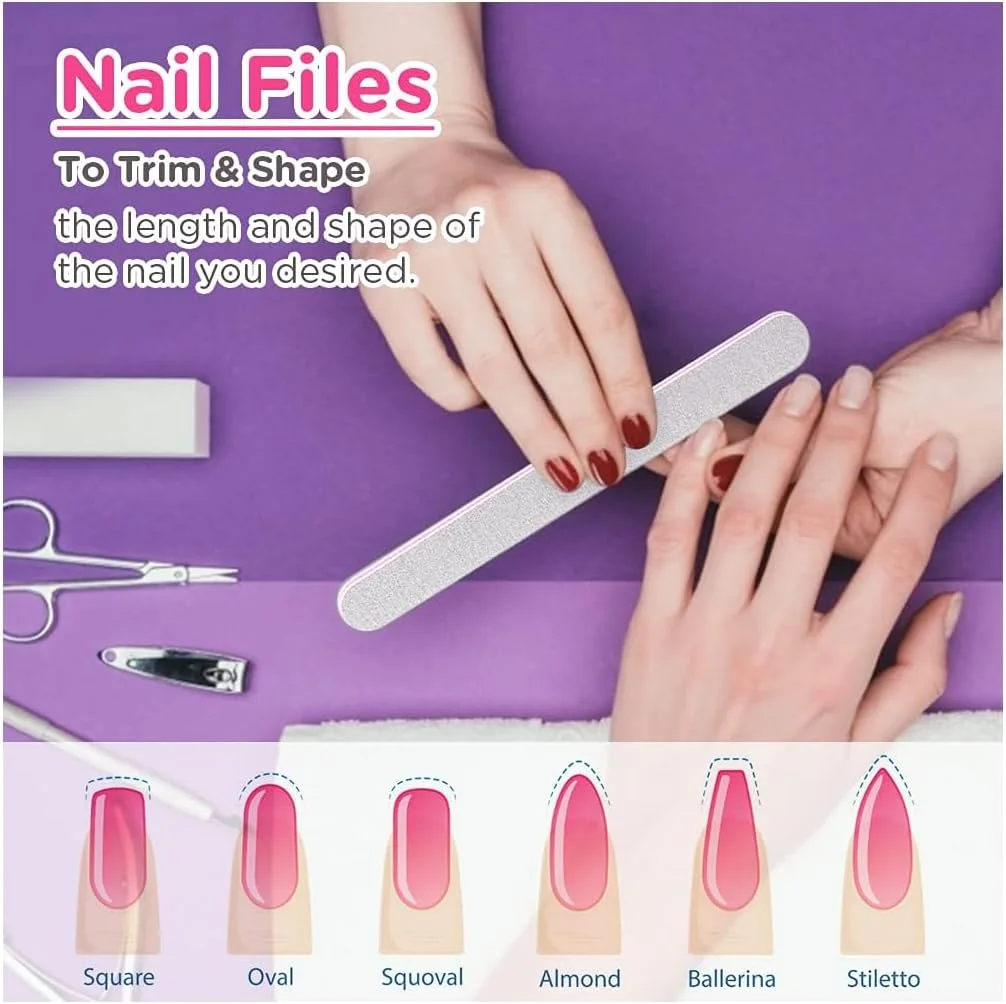 سوهان و بافر ناخن Goodern، 6 عدد بافر مستطیلی مراقبت از ناخن و 6 عدد سوهان ناخن دو طرفه با درجه زبری 100/180، ست ابزار مانیکور حرفه ای، ست ابزار مراقبت از ناخن برای خانم ها - مشکی سوهان و بافر ناخن Goodern، 6 عدد بافر مستطیلی مراقبت از ناخن و 6 عدد سوهان ناخن دو طرفه با درجه زبری 100/180، ست ابزار مانیکور حرفه ای، ست ابزار مراقبت از ناخن برای خانم ها - مشکی