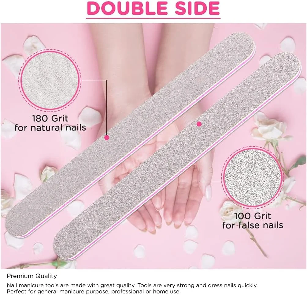 سوهان و بافر ناخن Goodern، 6 عدد بافر مستطیلی مراقبت از ناخن و 6 عدد سوهان ناخن دو طرفه با درجه زبری 100/180، ست ابزار مانیکور حرفه ای، ست ابزار مراقبت از ناخن برای خانم ها - مشکی سوهان و بافر ناخن Goodern، 6 عدد بافر مستطیلی مراقبت از ناخن و 6 عدد سوهان ناخن دو طرفه با درجه زبری 100/180، ست ابزار مانیکور حرفه ای، ست ابزار مراقبت از ناخن برای خانم ها - مشکی