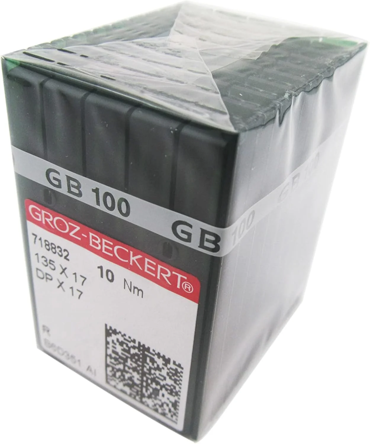 سوزن های GROZ-BECKERT در جعبه پلاستیکی شفاف - 100 عدد سوزن Groz-Beckert 135X17 DPX17 SY3355 برای چرخ خیاطی های صنعتی پایه متحرک (16/100) سوزن های GROZ-BECKERT در جعبه پلاستیکی شفاف - 100 عدد سوزن Groz-Beckert 135X17 DPX17 SY3355 برای چرخ خیاطی های صنعتی پایه متحرک (16/100)