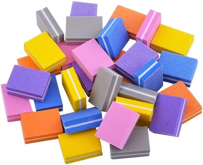 بلاک بافر ناخن کوچک 50 عددی Brunson، اسفنجی صورتی دو طرفه با درجه زبری 100/180، براق کننده و پولیش ناخن، سوهان کشی، لوازم جانبی مانیکور بلاک بافر ناخن کوچک 50 عددی Brunson، اسفنجی صورتی دو طرفه با درجه زبری 100/180، براق کننده و پولیش ناخن، سوهان کشی، لوازم جانبی مانیکور