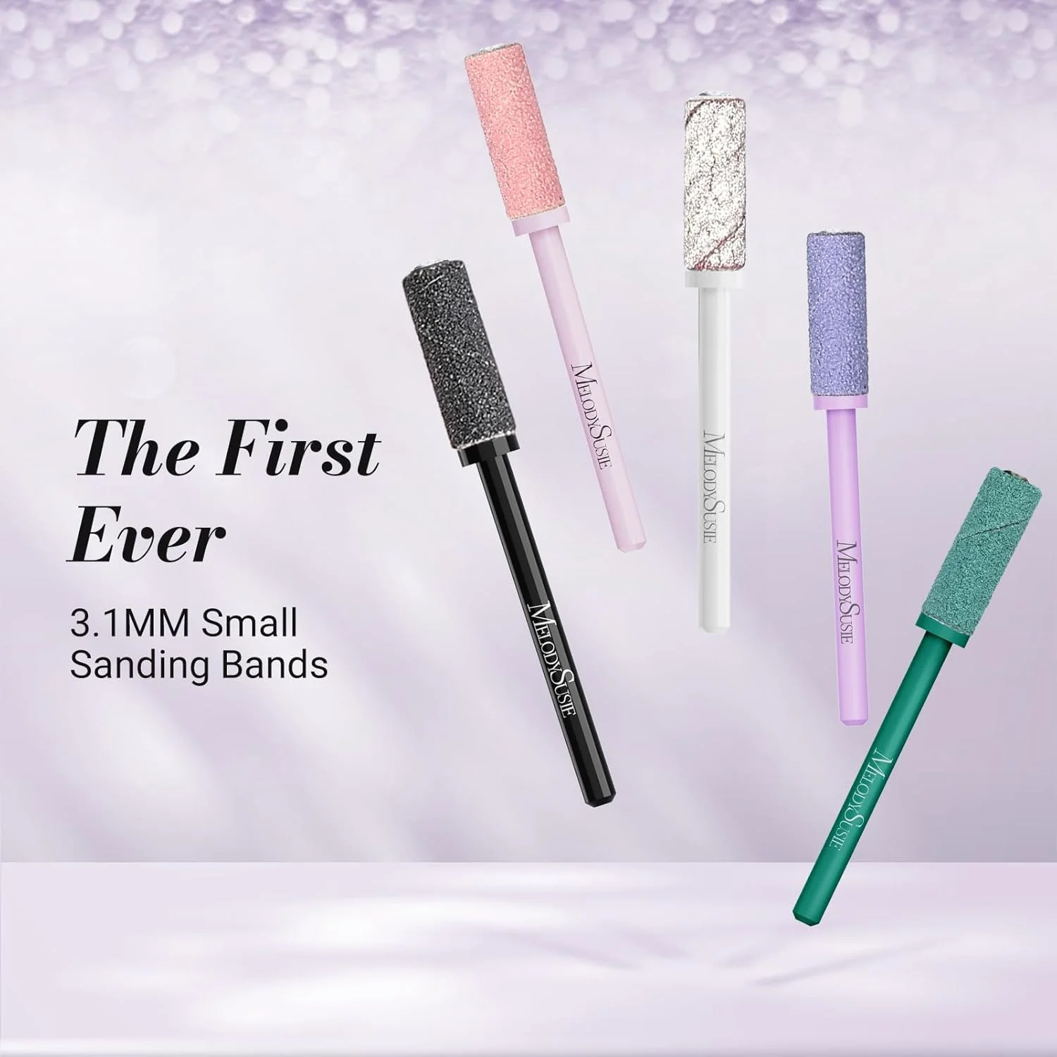 مجموعه ۵۰ عددی سری سوهان ناخن MelodySusie با میله ۳.۱ میلیمتری و نوار سنبادهای، سوهان ناخن بسیار ظریف ۲۴۰ برای مانیکور و پدیکور ناخنهای اکریلیک و ژلی، بنفش مجموعه ۵۰ عددی سری سوهان ناخن MelodySusie با میله ۳.۱ میلیمتری و نوار سنبادهای، سوهان ناخن بسیار ظریف ۲۴۰ برای مانیکور و پدیکور ناخنهای اکریلیک و ژلی، بنفش