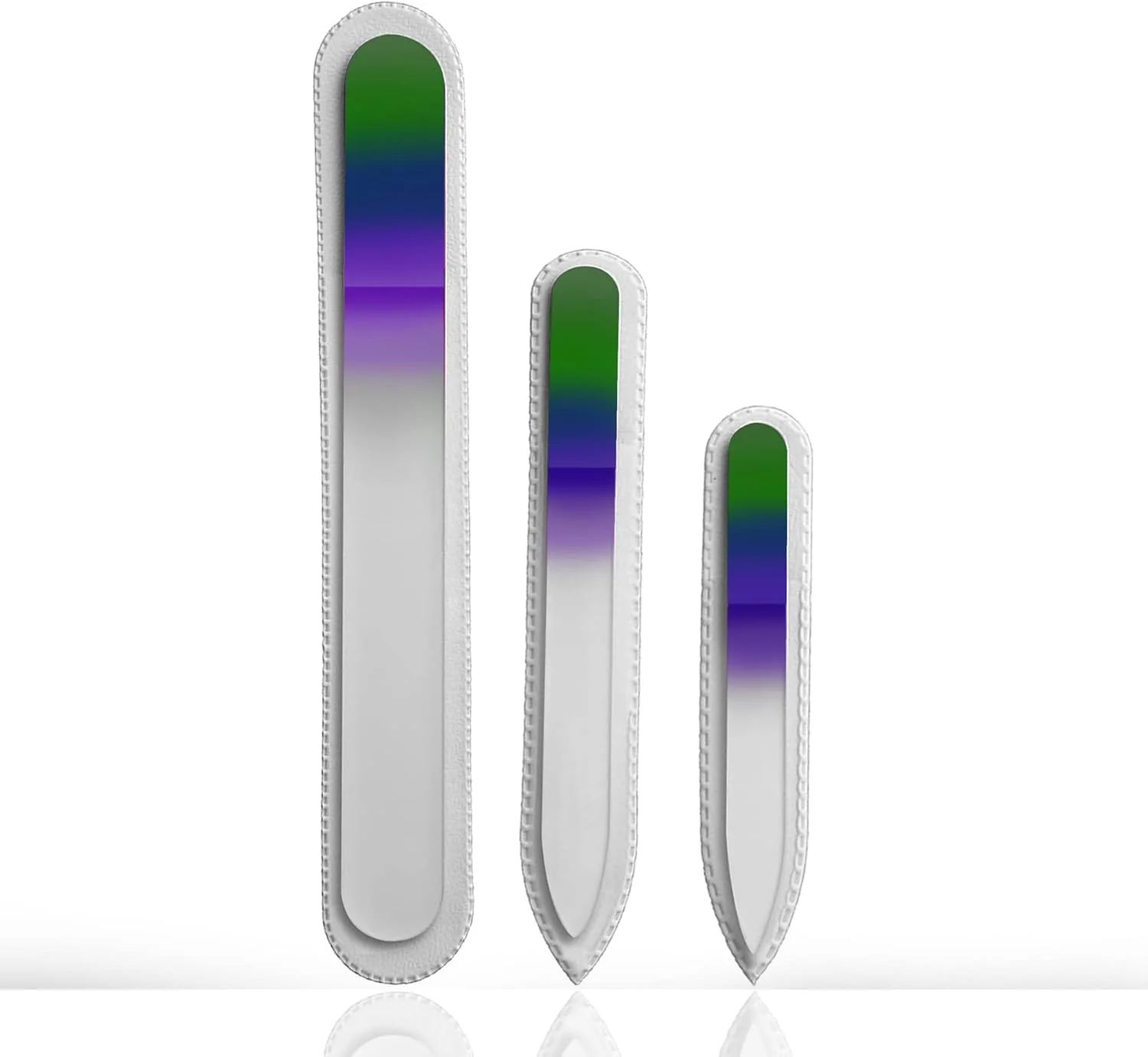 ست سوهان ناخن شیشه ای 3 عددی سافت اِن استایل - بنفش/صورتی - کوچک، متوسط و سوهان پدیکور (سبز روشن/یاقوتی) ست سوهان ناخن شیشه ای 3 عددی سافت اِن استایل - بنفش/صورتی - کوچک، متوسط و سوهان پدیکور (سبز روشن/یاقوتی)