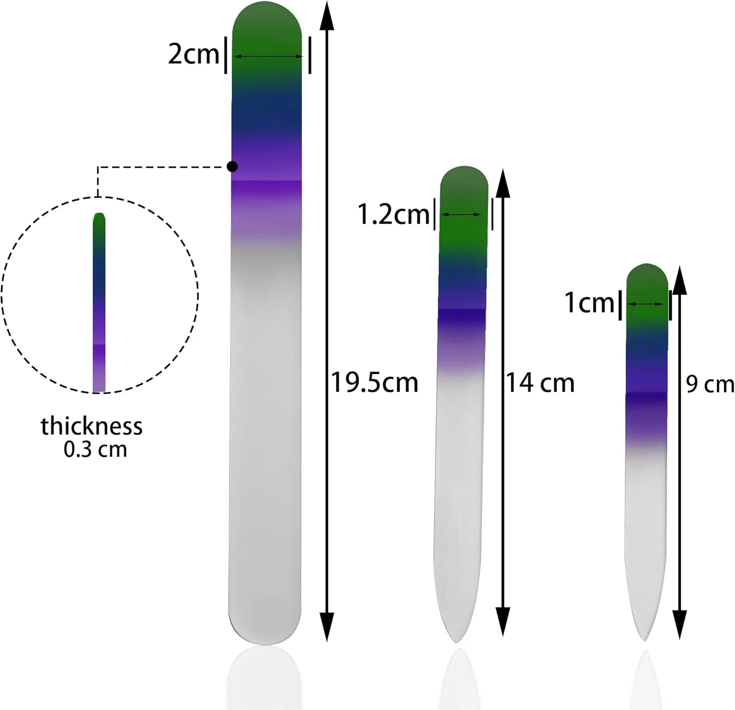 ست سوهان ناخن شیشه ای 3 عددی سافت اِن استایل - بنفش/صورتی - کوچک، متوسط و سوهان پدیکور (سبز روشن/یاقوتی) ست سوهان ناخن شیشه ای 3 عددی سافت اِن استایل - بنفش/صورتی - کوچک، متوسط و سوهان پدیکور (سبز روشن/یاقوتی)