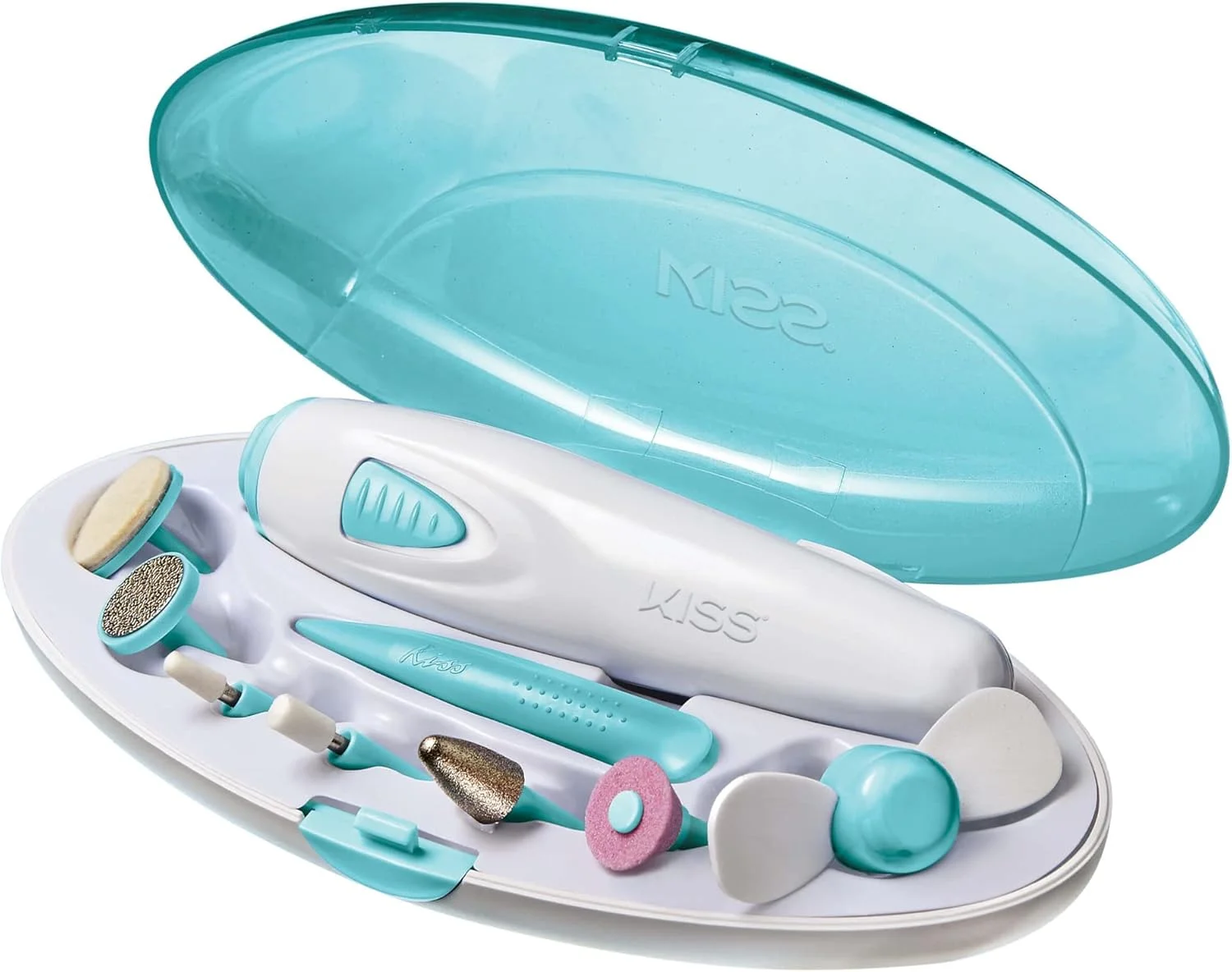 ابزار برقی مانیکور و پدیکور قابل حمل با باتری، مراقبت حرفه ای از ناخن با 8 سری و جعبه نگهداری، برای شکل دادن، تمیز کردن و پولیش ناخن ها ابزار برقی مانیکور و پدیکور قابل حمل با باتری، مراقبت حرفه ای از ناخن با 8 سری و جعبه نگهداری، برای شکل دادن، تمیز کردن و پولیش ناخن ها