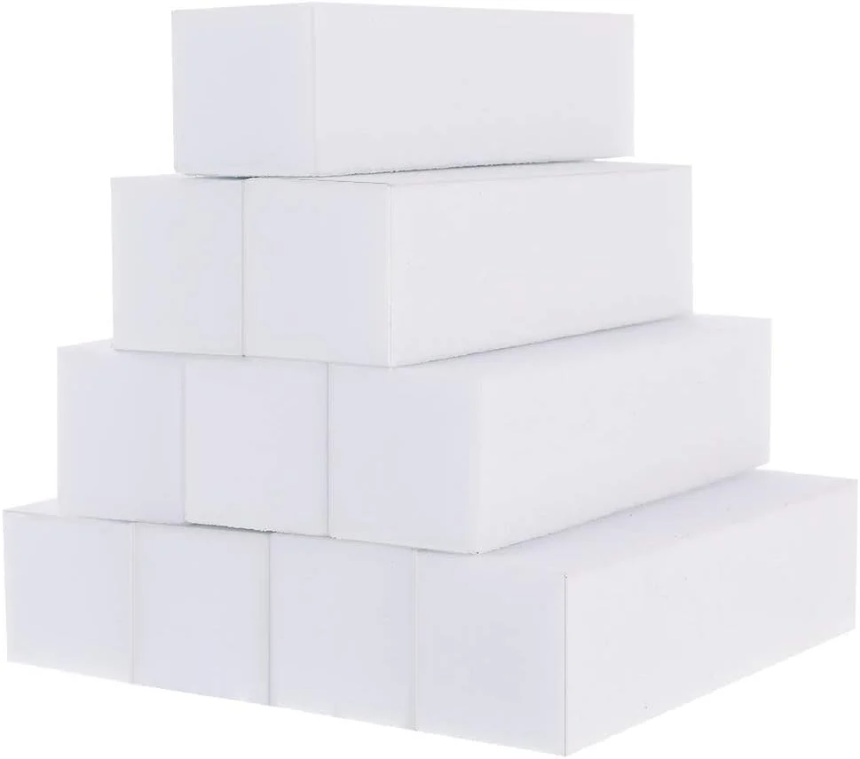 بلاک بافر ناخن سفید McMola، بسته 10 عددی، بلاک سمباده بافر سفید، ابزار حرفه ای بافر ناخن سالنی، ابزار مانیکور و پدیکور انگشت برای استفاده در خانه و سالن (95*25*25MM، سفید) بلاک بافر ناخن سفید McMola، بسته 10 عددی، بلاک سمباده بافر سفید، ابزار حرفه ای بافر ناخن سالنی، ابزار مانیکور و پدیکور انگشت برای استفاده در خانه و سالن (95*25*25MM، سفید)