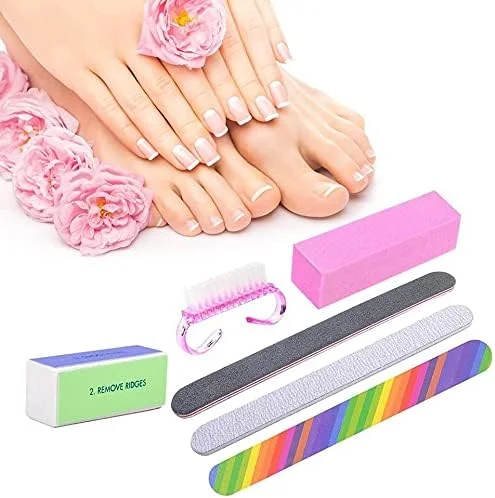 مجموعه 6 عددی سوهان ناخن ORiTi، برس، ابزار مانیکور بادوام، لوازم جانبی هنر ناخن، سوهان ناخن، ابزار پولیش ژل UV، رنگ تصادفی مجموعه 6 عددی سوهان ناخن ORiTi، برس، ابزار مانیکور بادوام، لوازم جانبی هنر ناخن، سوهان ناخن، ابزار پولیش ژل UV، رنگ تصادفی