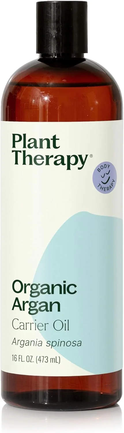 روغن آرگان مراکشی پلنت تراپی + پمپ. ۱۰۰٪ خالص و ارگانیک USDA، پرس اول، بکر، برای صورت، مو، پوست، ناخن و کوتیکول. ۴۷۳ میلی لیتر روغن آرگان مراکشی پلنت تراپی + پمپ. ۱۰۰٪ خالص و ارگانیک USDA، پرس اول، بکر، برای صورت، مو، پوست، ناخن و کوتیکول. ۴۷۳ میلی لیتر