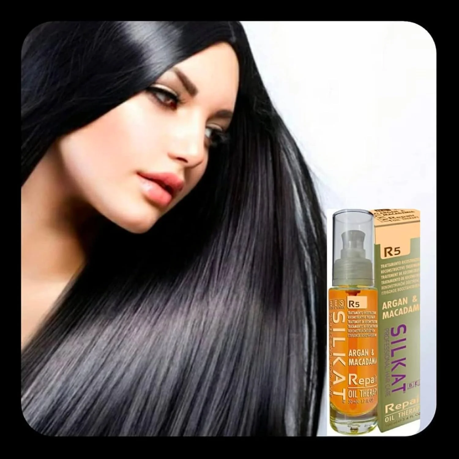 روغن درمانی ترمیم کننده مو HACURLIST BES R5