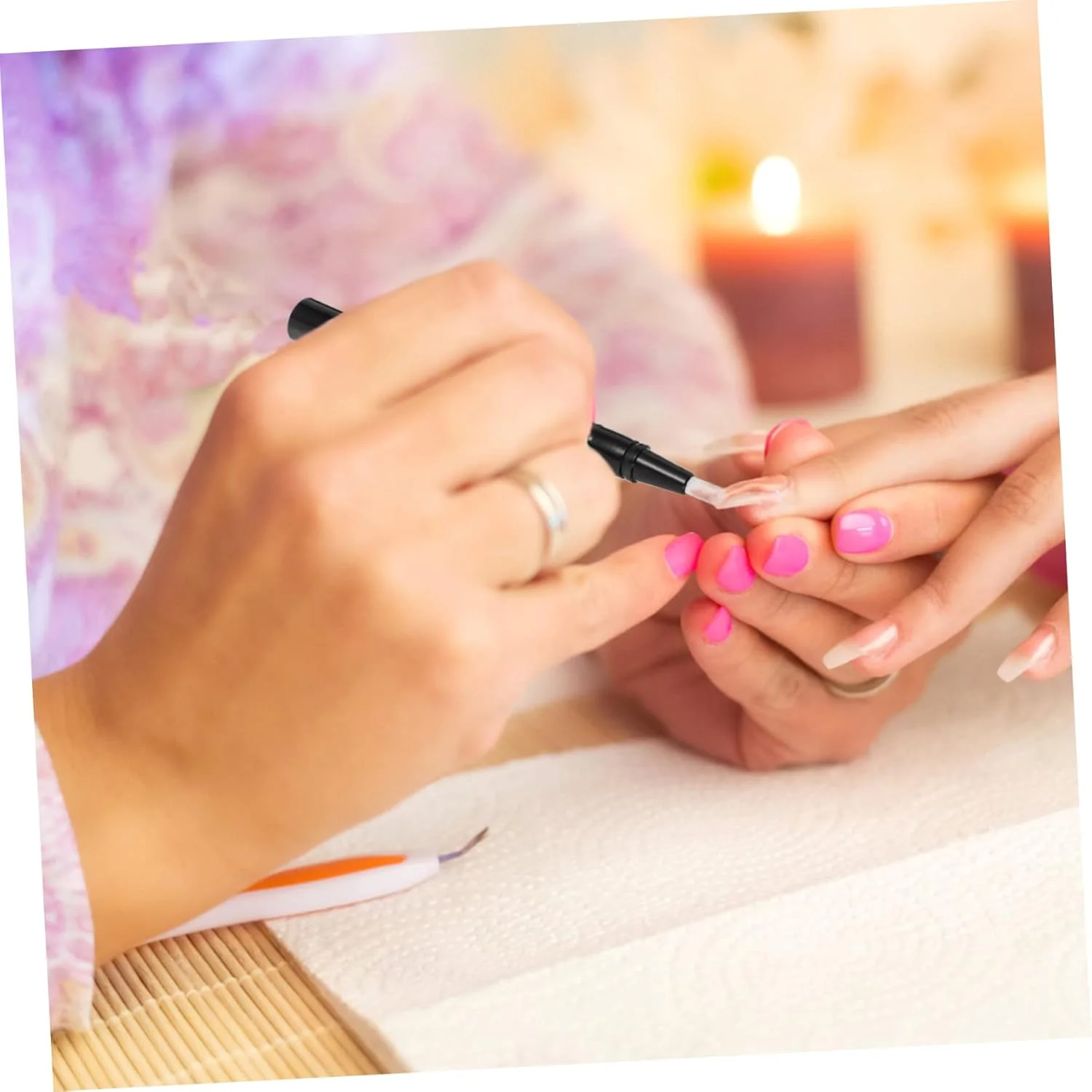 ۱۰ عدد قلم خالی تیوب روغن طراحی ناخن، ظرف مایعات آرایشی، قلم مو، تیوب روغن مغذی ناخن برای قلم آرایشی