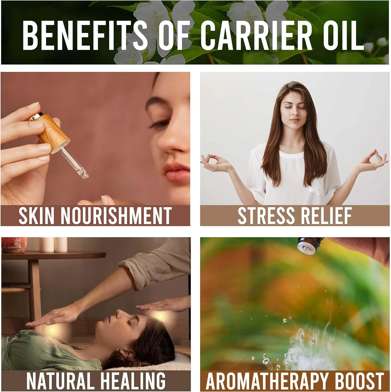 روغن جوجوبا آلین اکسپورترز 100% طبیعی و خالص، روغن پایه حامل پرس سرد برای رشد مو، ماساژ پوست خشک، صورت، لب ها، کوتیکول ها، چین و چروک و ترک های پوستی (1000 میلی لیتر) روغن جوجوبا آلین اکسپورترز 100% طبیعی و خالص، روغن پایه حامل پرس سرد برای رشد مو، ماساژ پوست خشک، صورت، لب ها، کوتیکول ها، چین و چروک و ترک های پوستی (1000 میلی لیتر)