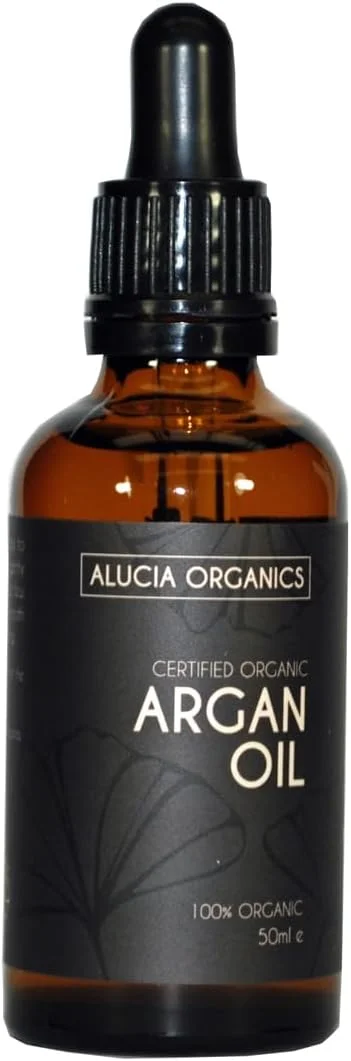 روغن آرگان ارگانیک تایید شده (50 میلی لیتر) - خالص، طبیعی، پرس سرد، ارگانیک تایید شده، وگان، بدون تست حیوانی، برای پوست، صورت، بدن، مو، ناخن