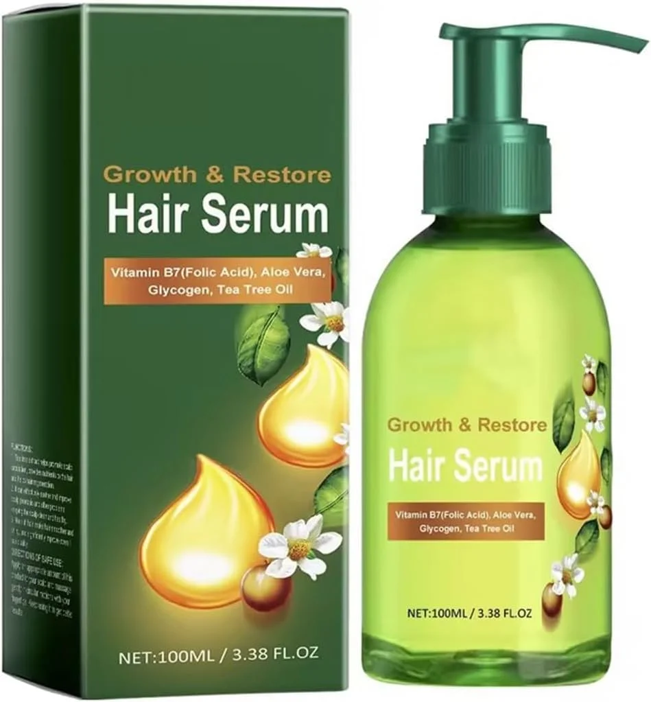 روغن درخت چای TERRIFI برای مو، ترمیم موخوره های خشک، حاوی روغن آرگان، جوجوبا و هسته انگور، تسکین دهنده خارش پوست سر، مبارزه با شوره سر، محلول مراقبت از مو تایید شده غیر تراریخته (1 بطری)