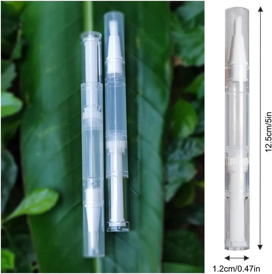 بسته 12 عددی قلم های پیچشی شفاف 3 میلی لیتری خالی با برس، بطری های روغن کوتیکول خالی، قلم روغن کوتیکول خالی برای براق کننده لب، لاک ناخن، مایع رشد مژه بسته 12 عددی قلم های پیچشی شفاف 3 میلی لیتری خالی با برس، بطری های روغن کوتیکول خالی، قلم روغن کوتیکول خالی برای براق کننده لب، لاک ناخن، مایع رشد مژه