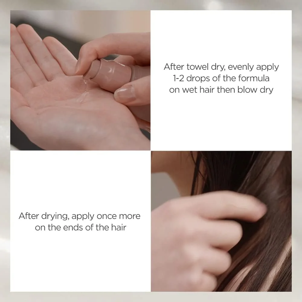 روغن مو ابریشمی تقویت کننده آیونچه ۱۰۰ میلی لیتر [برای موهای رنگ شده و آسیب دیده] | تغذیه عمیق و نرم کننده مو بدون چسبندگی | روغن مغذی مو | برند سالن کره ای