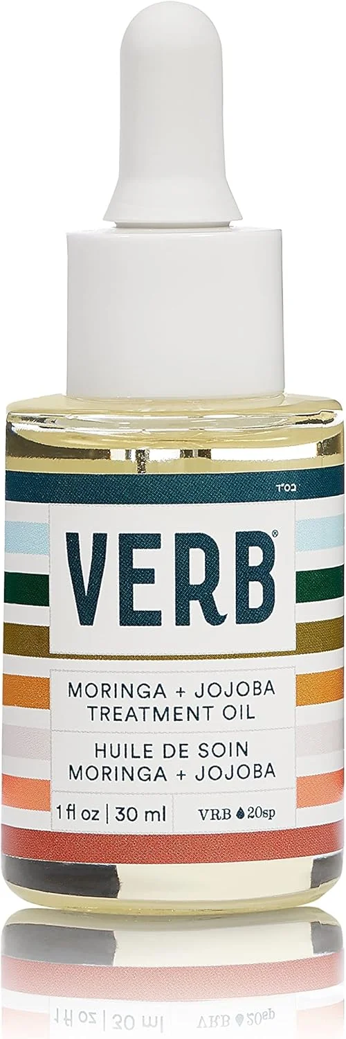 روغن درمان مورینگا + جوجوبا ورب - سرم وگان برای آبرسانی، تعادل، تغذیه و ترمیم موهای آسیب دیده و پوست سر خشک - فاقد سیلیکون و عطر، 30 میلی لیتر