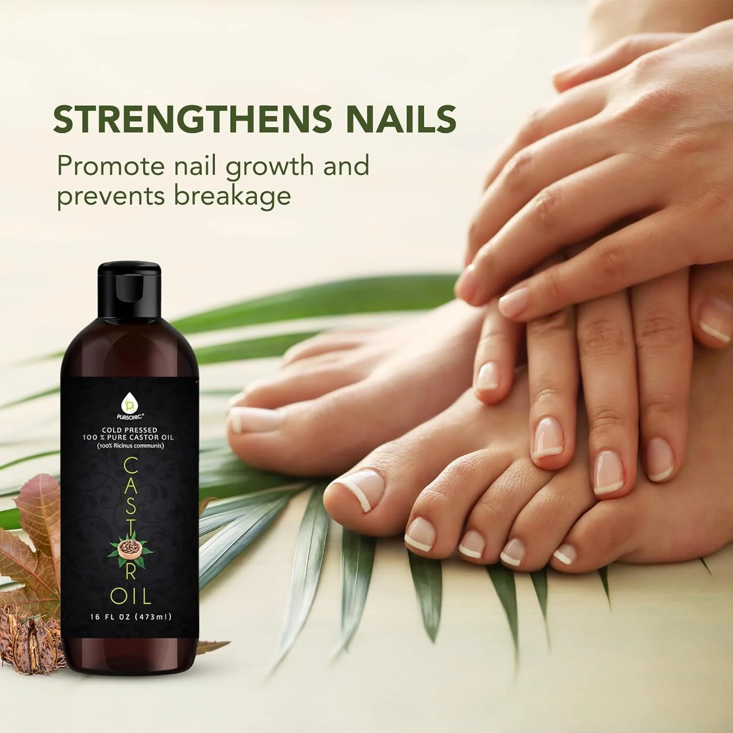 روغن کرچک پرس سرد Pursonic (473ml)، ۱۰۰٪ خالص، بدون هگزان - مرطوب کننده و ترمیم کننده، مناسب برای پوست خشک، رشد مو - برای پوست، مراقبت از مو، مژه ها روغن کرچک پرس سرد Pursonic (473ml)، ۱۰۰٪ خالص، بدون هگزان - مرطوب کننده و ترمیم کننده، مناسب برای پوست خشک، رشد مو - برای پوست، مراقبت از مو، مژه ها