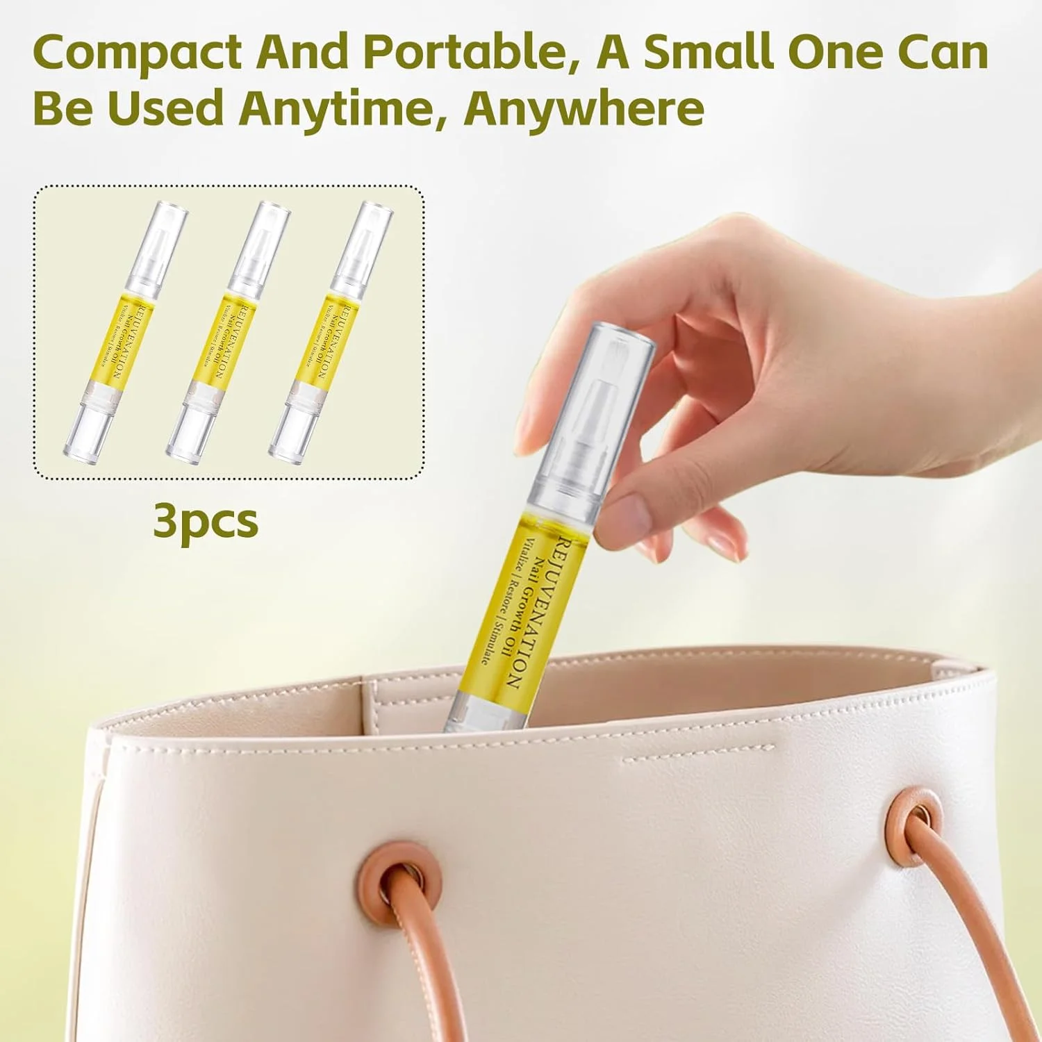 روغن تقویت کننده و رشد ناخن برای ناخن های شکننده، ورقه ورقه شده، شکسته و نازک (3 عدد) روغن تقویت کننده و رشد ناخن برای ناخن های شکننده، ورقه ورقه شده، شکسته و نازک (3 عدد)