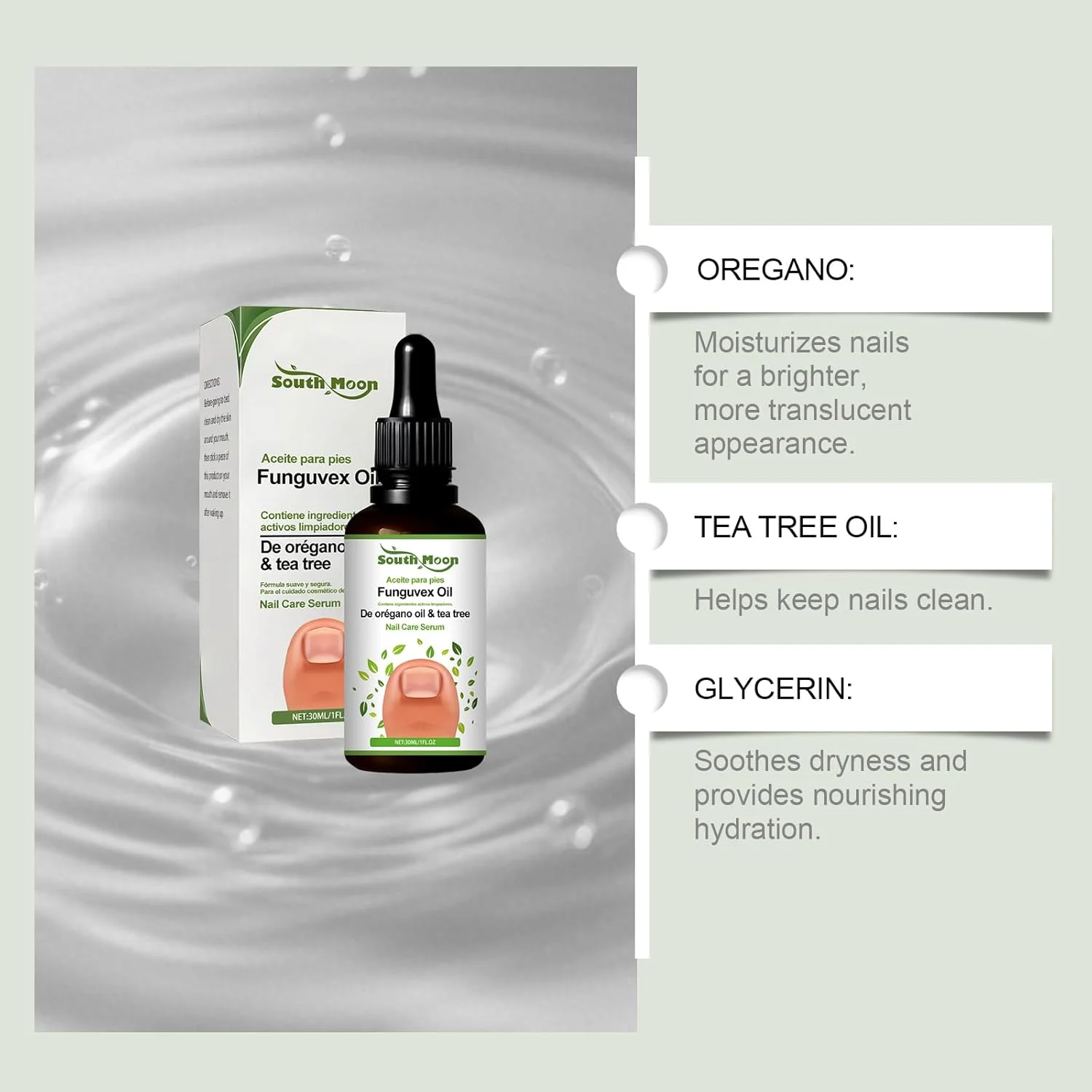 روغن ناخن درخت چای | سرم مراقبت از ناخن درخت چای برای رشد نرمتر، تقویتکننده و مرطوبکننده | سرم مراقبت از ناخن 30 میلیلیتر روغن ناخن درخت چای | سرم مراقبت از ناخن درخت چای برای رشد نرمتر، تقویتکننده و مرطوبکننده | سرم مراقبت از ناخن 30 میلیلیتر