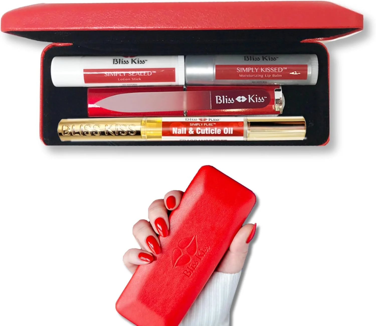 ست مسافرتی مراقبت از ناخن بلیس کیس - ایده آل برای هدیه - کیف قابل حمل برای مراقبت از ناخن ها، پوست و لب ها - روغن آبرسان ناخن و کوتیکول، لوسیون استیکی، سوهان ناخن کریستالی، بالم لب ست مسافرتی مراقبت از ناخن بلیس کیس - ایده آل برای هدیه - کیف قابل حمل برای مراقبت از ناخن ها، پوست و لب ها - روغن آبرسان ناخن و کوتیکول، لوسیون استیکی، سوهان ناخن کریستالی، بالم لب