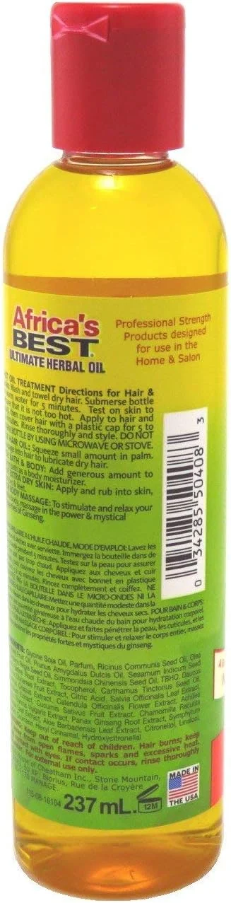 بهترین روغن گیاهی آفریقا، ۲۴۰ میلی لیتر (بسته ۳ عددی) بهترین روغن گیاهی آفریقا، ۲۴۰ میلی لیتر (بسته ۳ عددی)