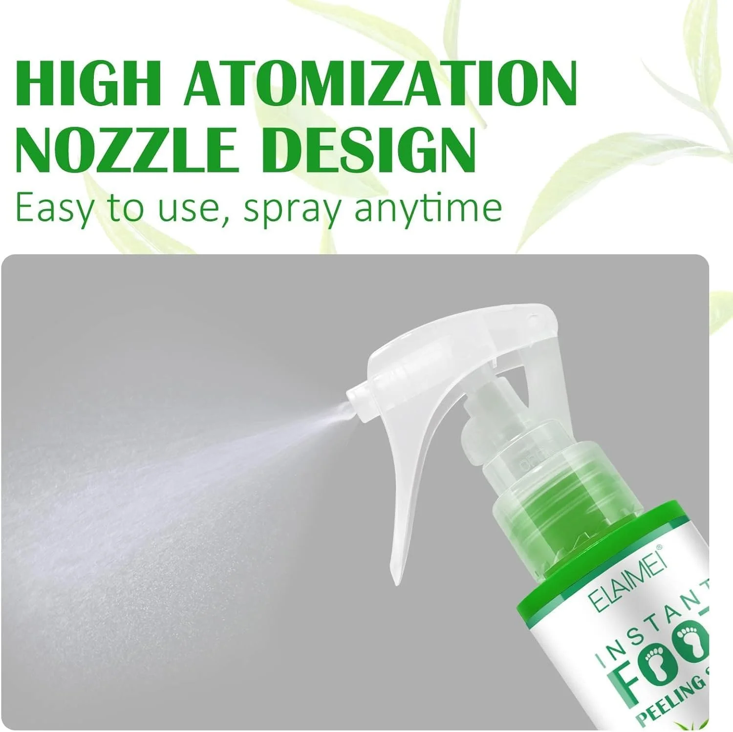 اسپری روغن لایه بردار پا، اسپری لایه بردار پا، لایه بردار پوست مرده پدیکور برای پاشنه های ترک خورده و زبر، پوست خشک انگشتان پا و پینه ها، حذف سریع پوست مرده اسپری روغن لایه بردار پا، اسپری لایه بردار پا، لایه بردار پوست مرده پدیکور برای پاشنه های ترک خورده و زبر، پوست خشک انگشتان پا و پینه ها، حذف سریع پوست مرده